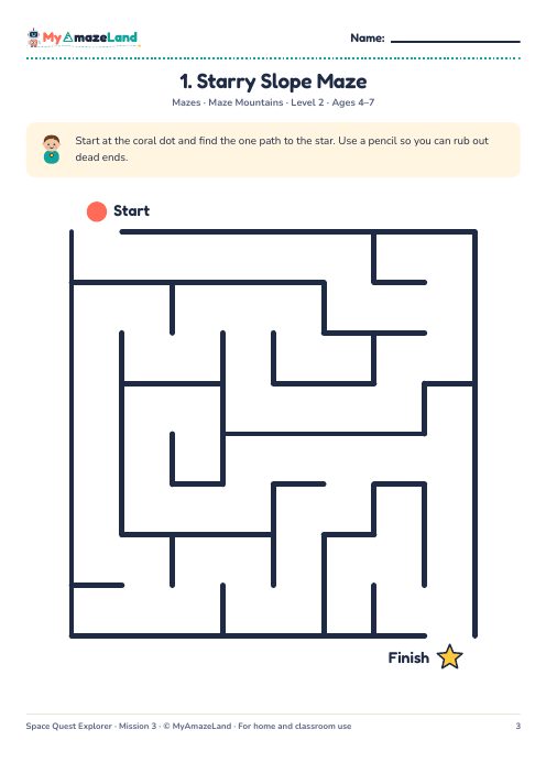 Comet Corner maze in Space Quest Explorer: an 8 by 8 maze